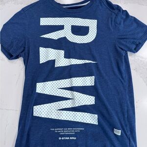 G-Star Blue Regular Fit T-Shirt